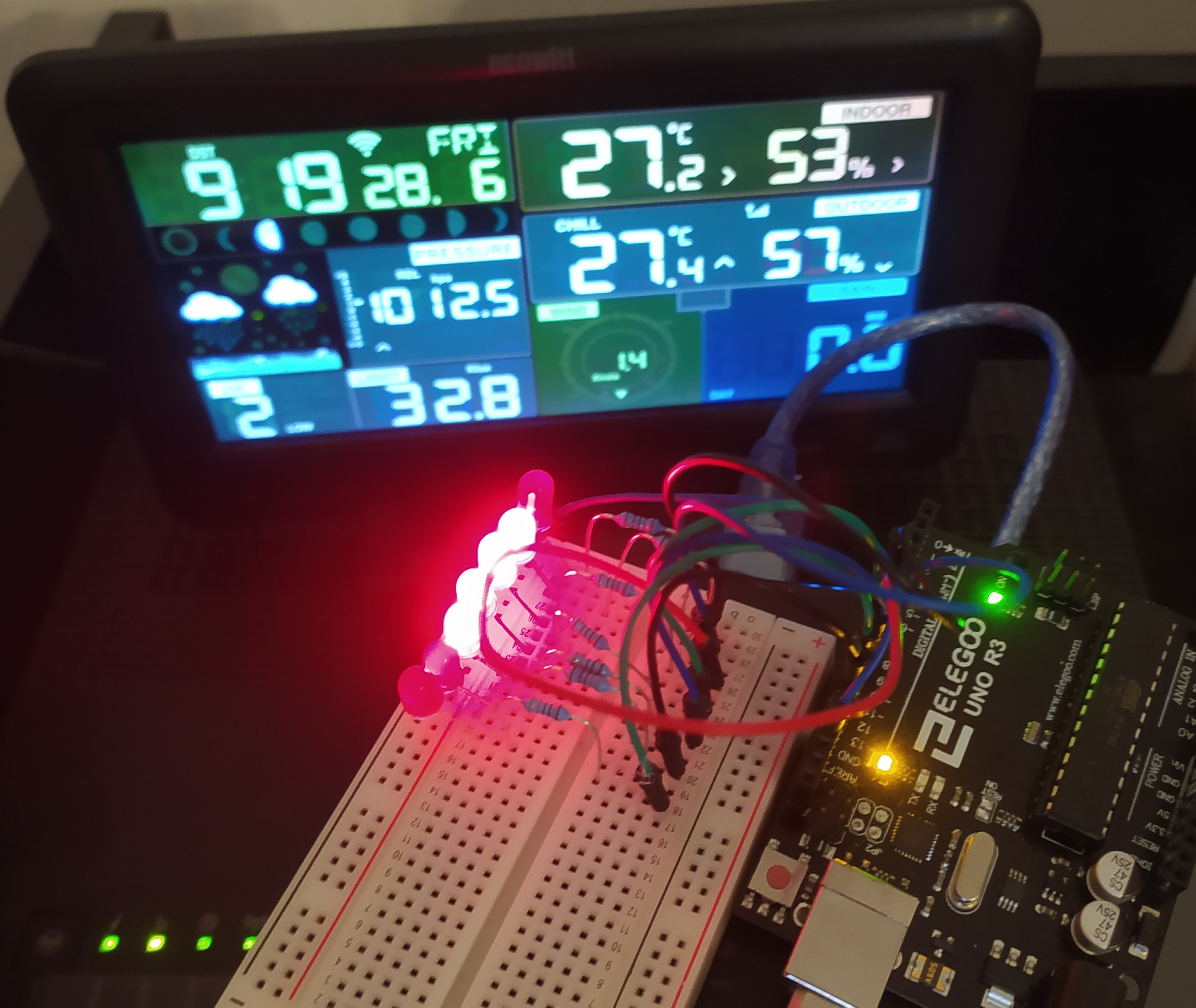 Arduino QC running at room temperature